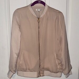Spense Women's Cream Bomber Jacket